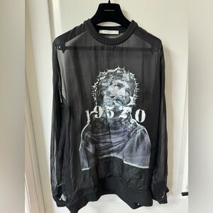 GIVENCHY ORGANZA TOP